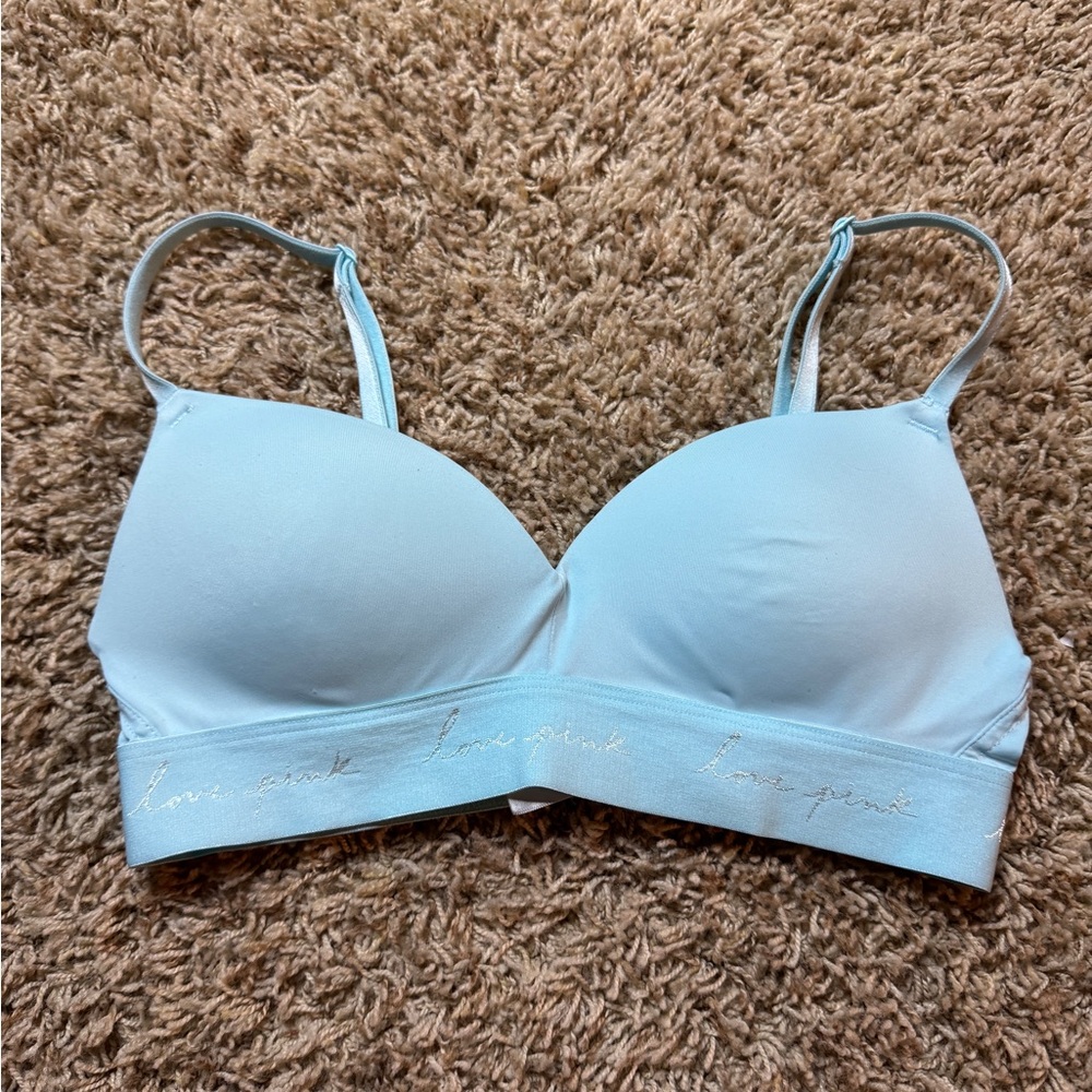 Light Blue VS Pink Everywhere Bra